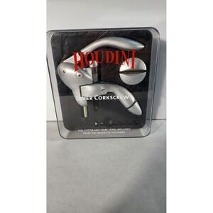 Houdini Lever Corkscrew Wine‎ Opener Foil Cutter Spare Spiral Bar Tool